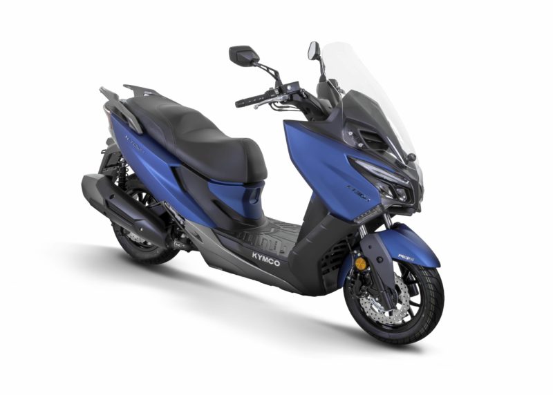 Maxi scooter Kymco Xtown city 300 couleur bleu