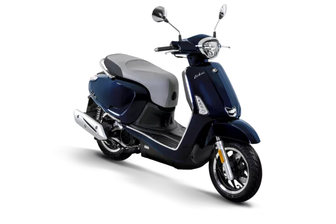 Scooter Kymco 125cc Like 125, couleur dark blueberry