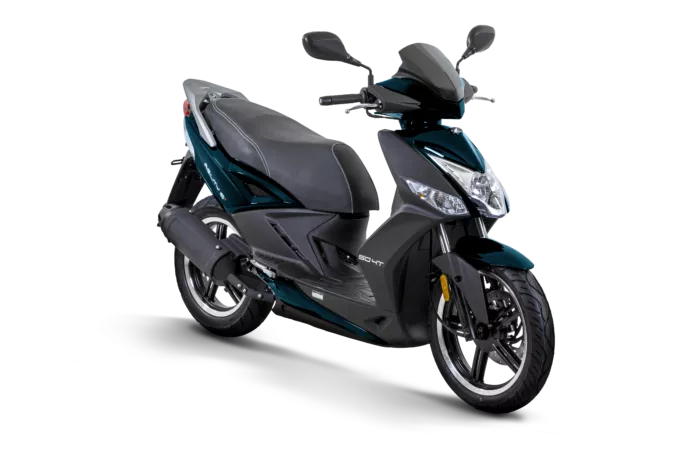 Scooter Kymco 50cc Agility 50 16+ couleur bleu pétrole