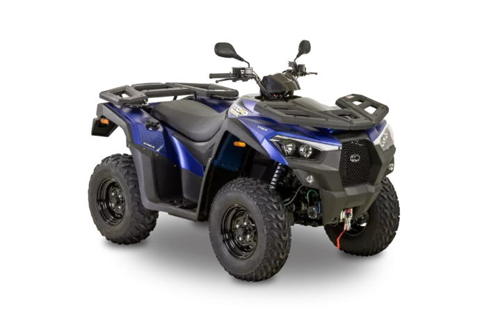 Quad Kymco 550i EPS T3b couleur midnight indigo