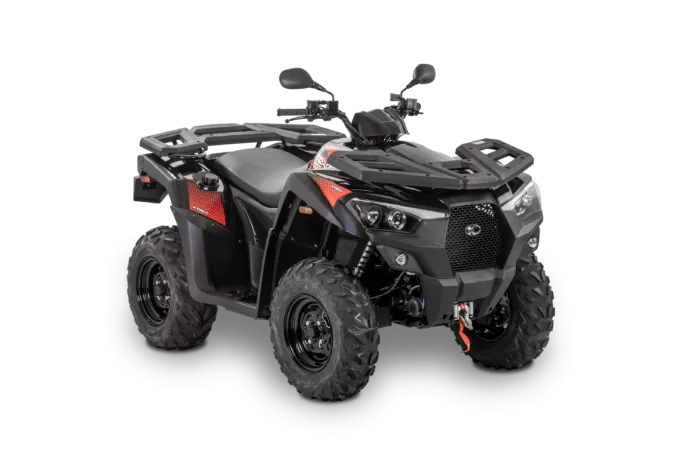 Quad Kymco MXU 550i couleur rouge