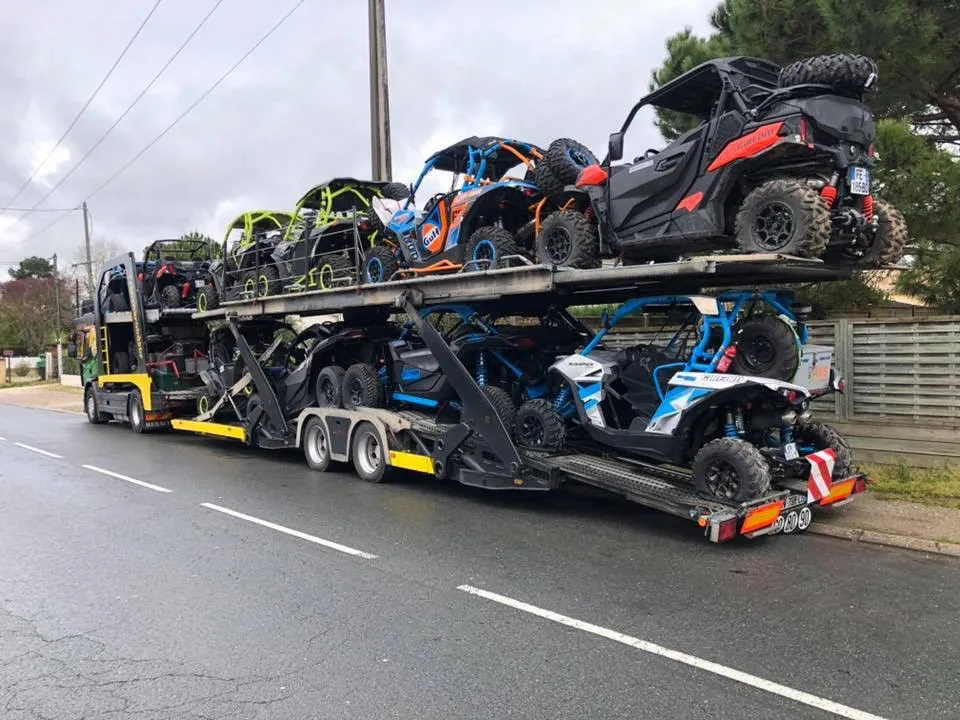 Chargement des SSV Can-Am